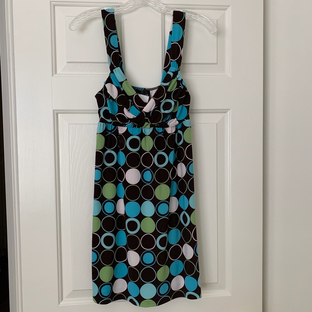 NWT multicolor A-List sundress, size S